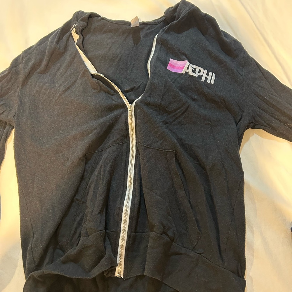 Aephi zip up size small